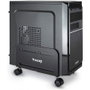 TOOQ Soporte metálico para CPU de suelo con ruedas UMCS0004-B
